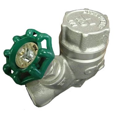 YH ディスク式 スチームトラップ バイパスバルブ付