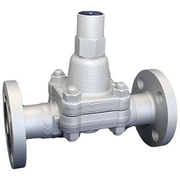 ミヤワキ TB51F-65円板バイメタル式 高圧用温調トラップ【フランジ･炭素鋼･1〜6.4MP