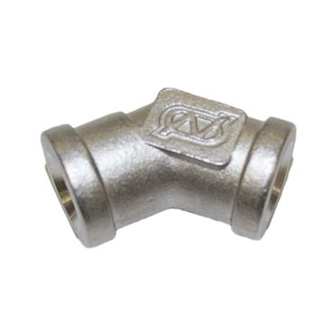 SUS304-45L 45エルボ ステンレス鋼製ねじ込み継手(SUS304)
