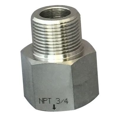 NF NPTxPT変換内外ソケット ステンレス製(SUS304) 【RoHS指令相当品】
