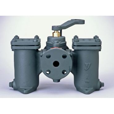 SW-10-FCD-60メッシュ W形(複式)ストレーナ 本体:FCD450/標準60メッシュ