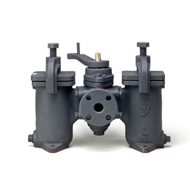 SW-10S-FCD-60メッシュ W形(複式)ストレーナ ワンタッチ式 本体:FCD450/標準60メッシュ