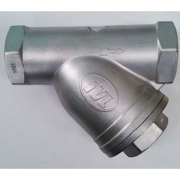 IVL-SYST-M80 JIS20K ステンレス製ねじ込み式Y形ストレイナー(80メッシュ)