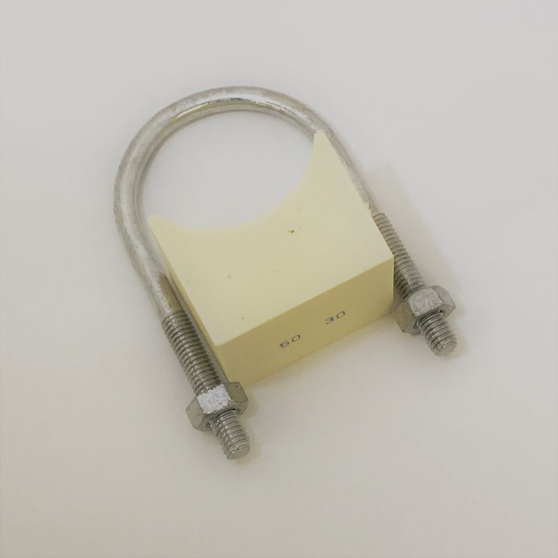 Z-L-PB+U スリーパーL ベース型+Uボルト ドブメッキ 保温厚50mm