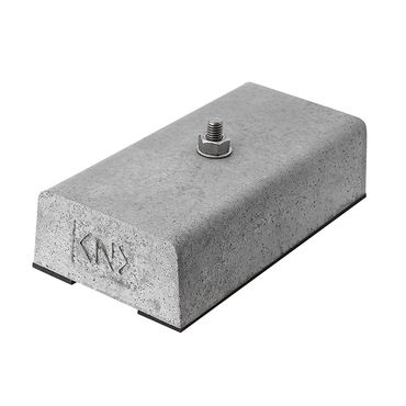MKBN2GB 架台用基礎ブロック(ゴムベース付き)