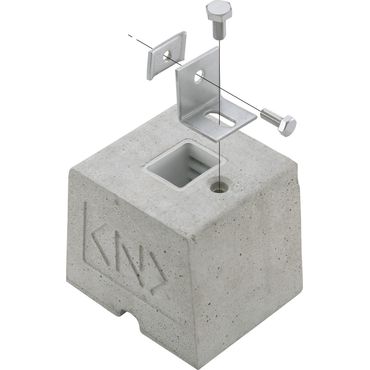 MKBH ダクターチャンネル架台用基礎ブロック