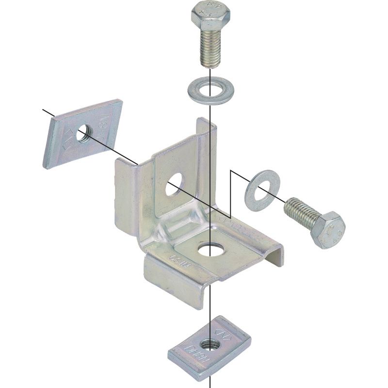 GS1M 配管架台システム 中間支持金具