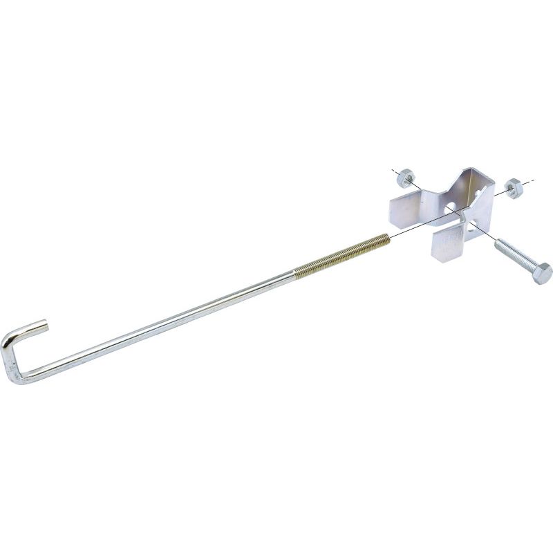HBRGH HB吊り金具用横揺れ補強金具(H形鋼用) フランジ厚7~15用