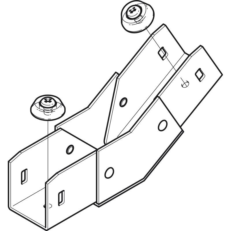 DI-230 エルボ(立面角度付)DP2タイプ 30°