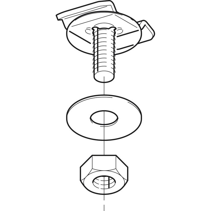 DK1-9 開口下向き用器具取付金具