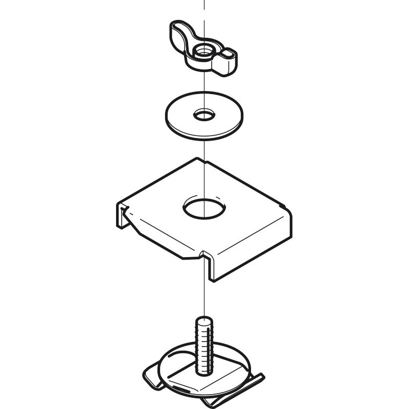DK1UKB 器具取付金具用補助金具