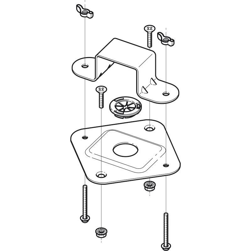 DKGL1 誘導灯取付金具