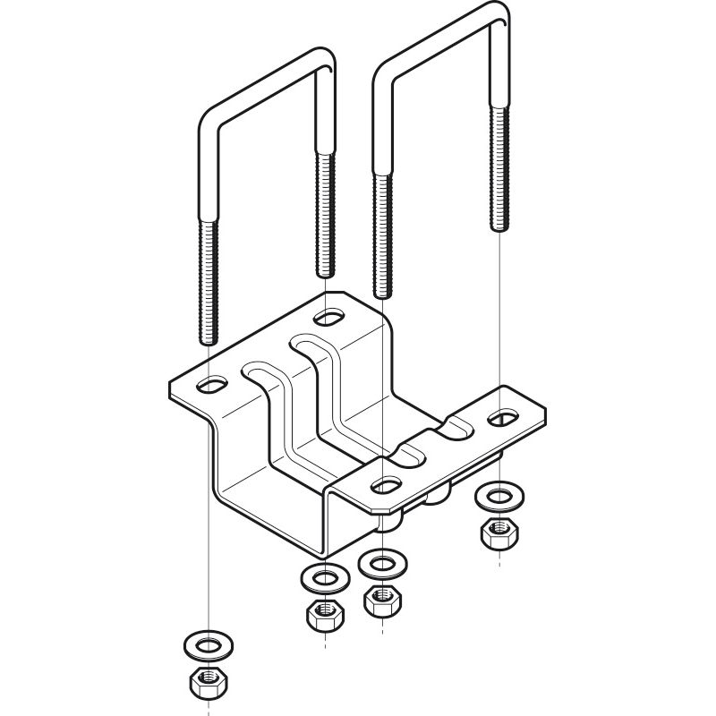 S-DHCR2 サスウェイ ダクター交差支持金具