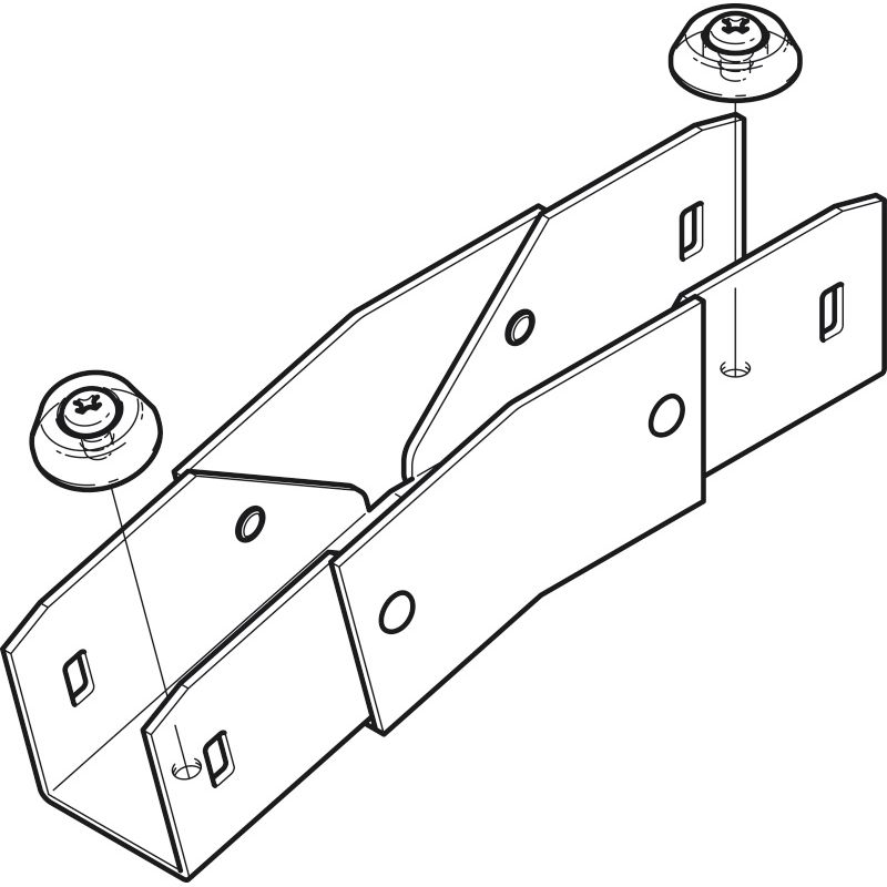 S-DO-215 エルボ(立面角度付き)15°