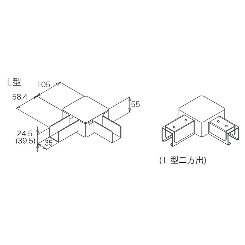 □K-4L ジャングションボックス レースウェイ