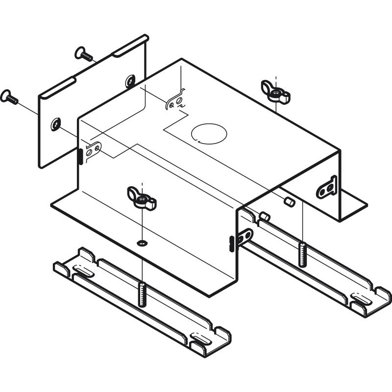 DBC18H コンセントボックス(ワイドタイプ)