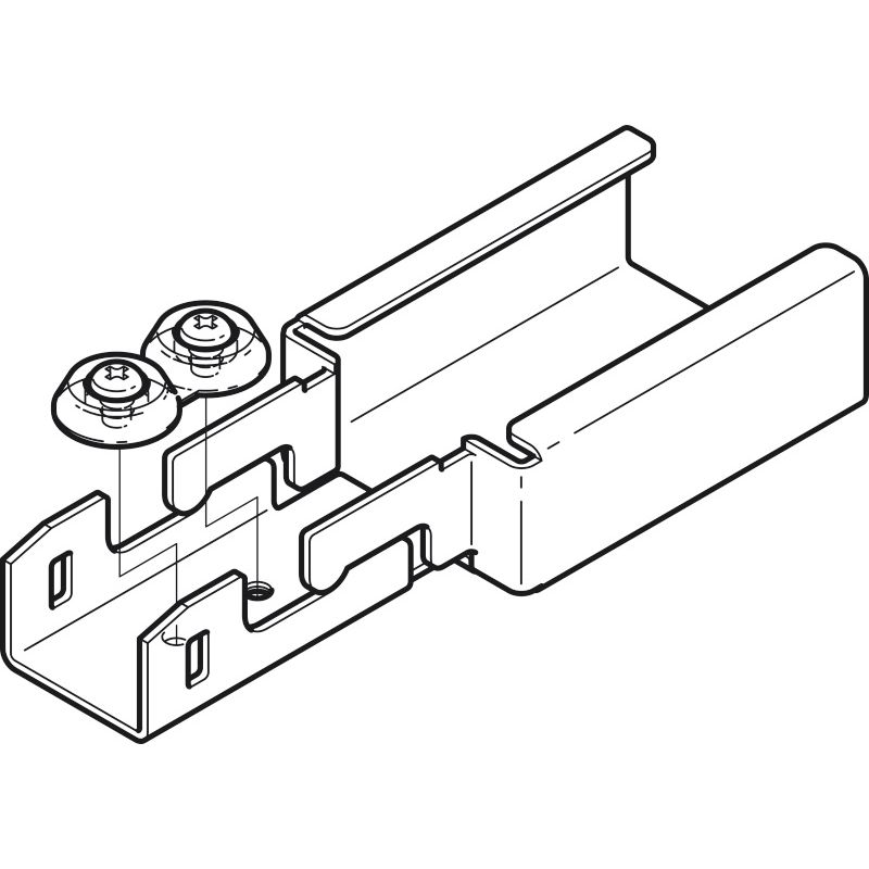 DBG3R1 ボックス用異径継ぎ金具
