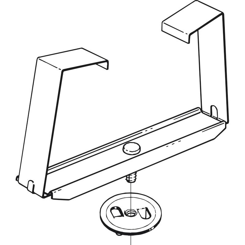 DK12UK-6 開口上向き用器具取付金具