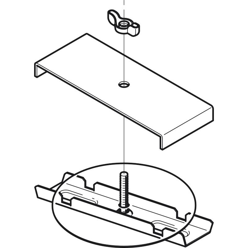 DK12UKB 器具取付金具用補助金具