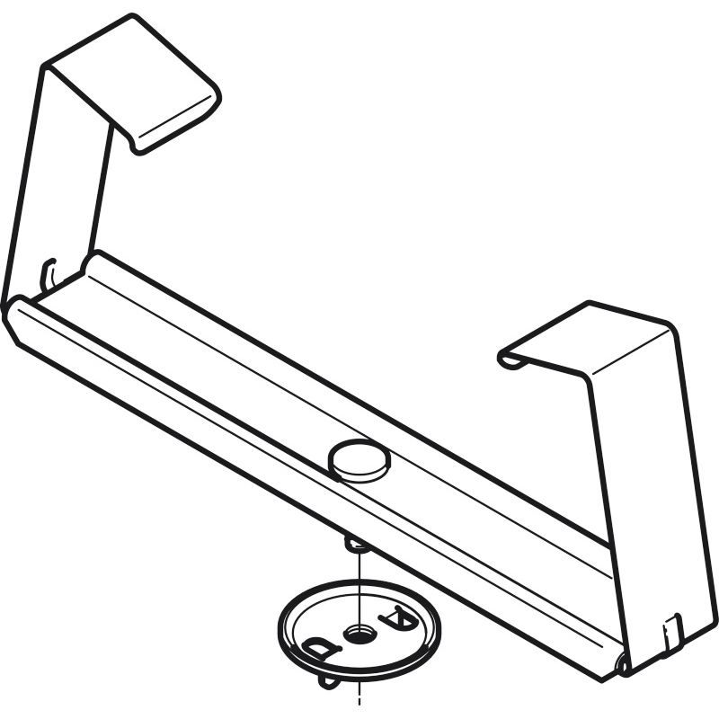 DK18UK 開口上向き用器具取付金具
