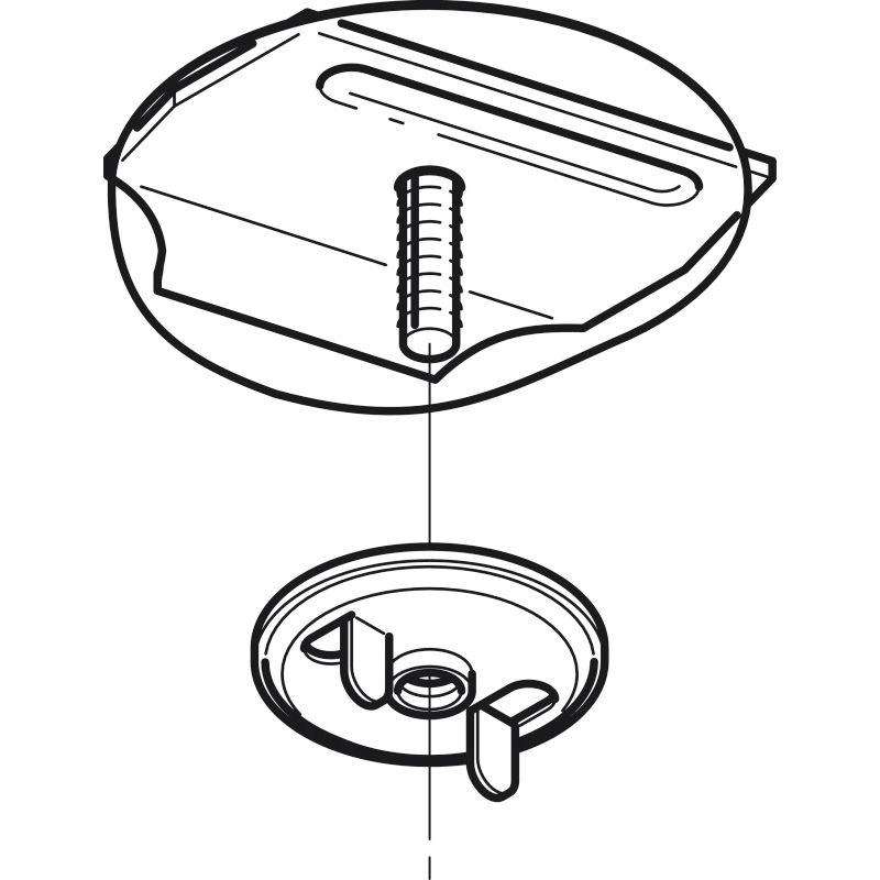 DK3 開口下向き用器具取付金具