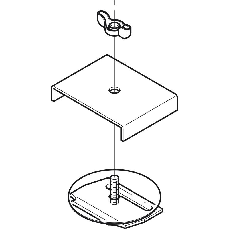 DK3UKB 器具取付金具用補助金具