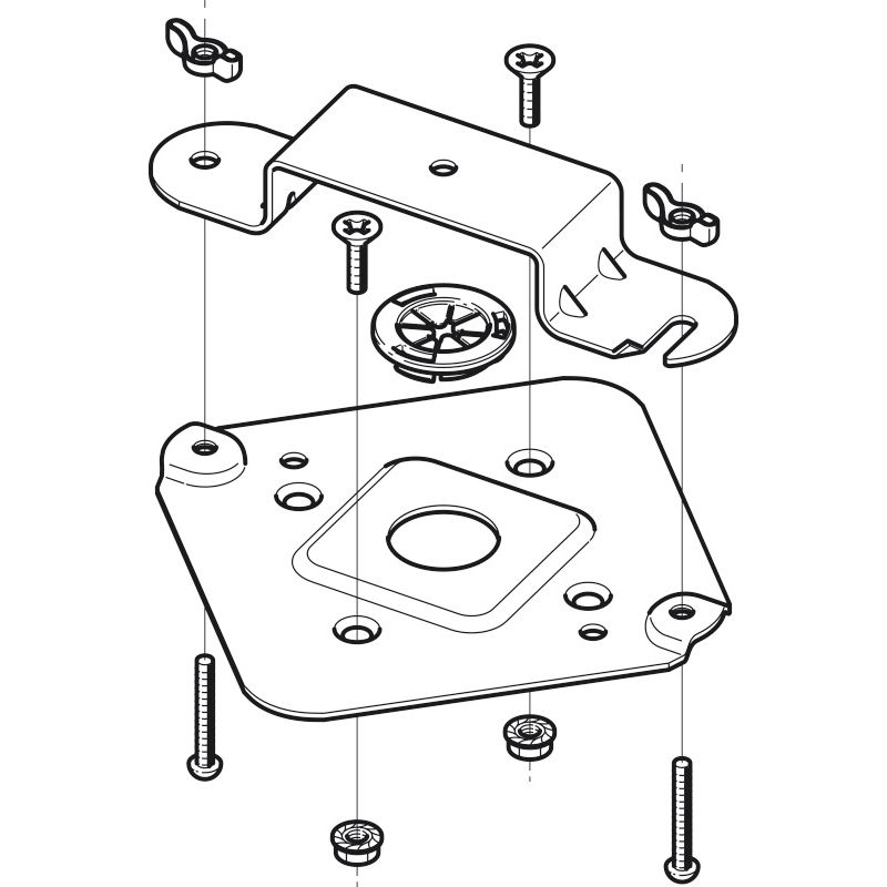 DKGL3 誘導灯取付金具