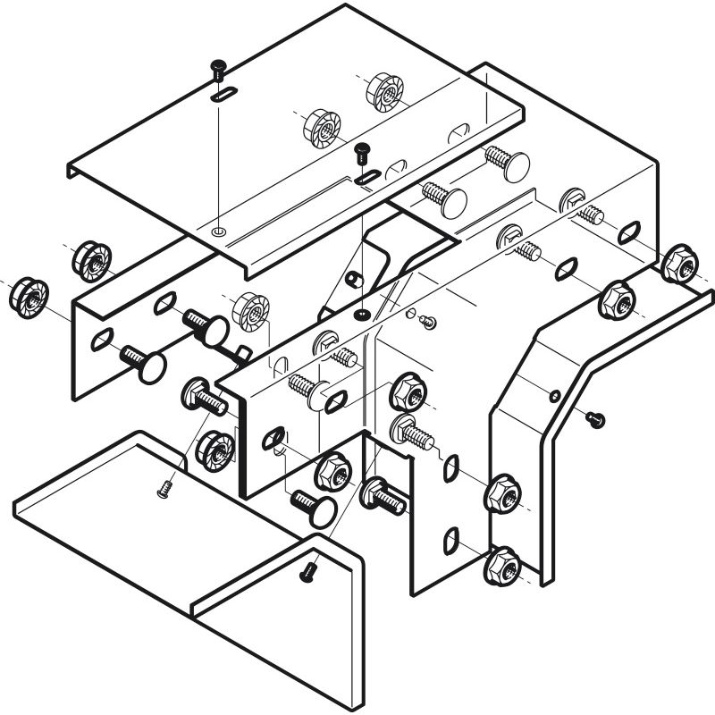DOT12 エルボ(立ち下り垂直T形)