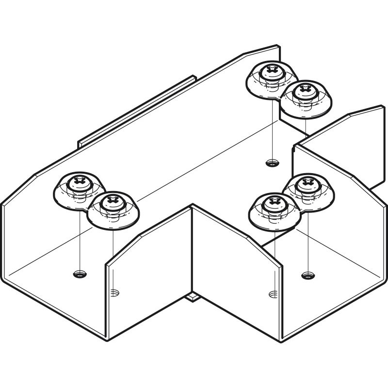 DT7 エルボ(水平T形)