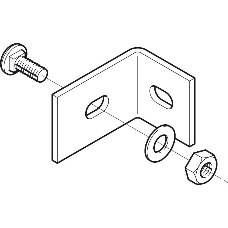 S-DPDS1 振れ止め金具(立上り用)
