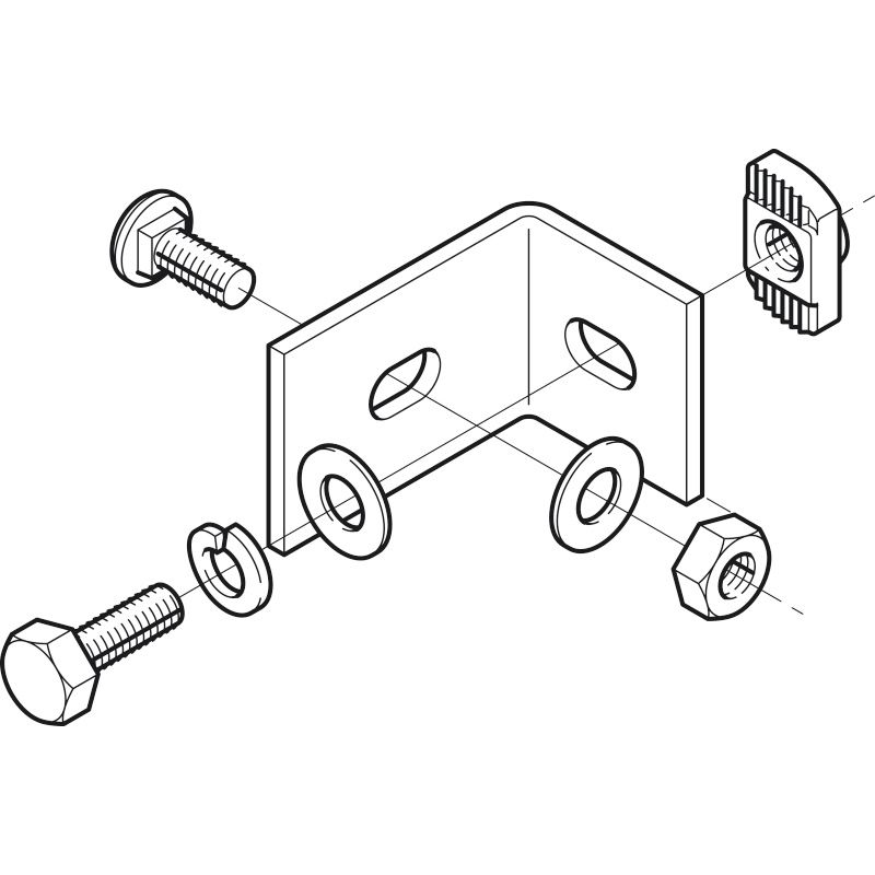 DPVS1 振れ止め金具(立上り用)