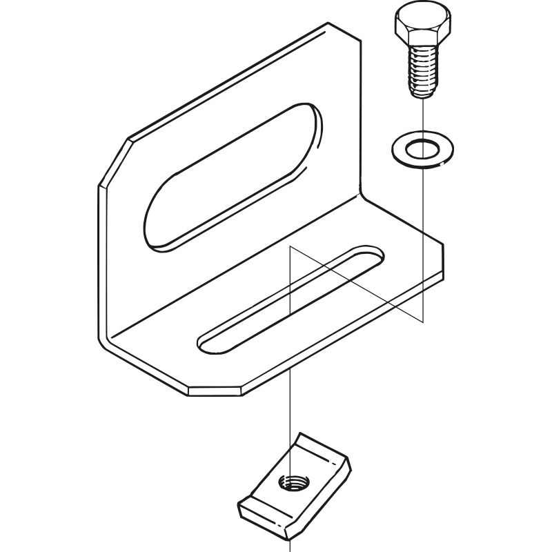 Z-TRFS2 振れ止め金具(接続部用)