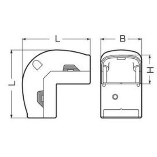 MDD ダクト出ズミ モールダクト付属品 屋外･屋内兼用
