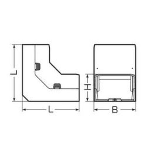 MIDI 入ズミ ミラダクト付属品 屋外･屋内兼用
