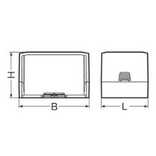 MIDR 連結ソケット ミラダクト付属品 屋外･屋内兼用
