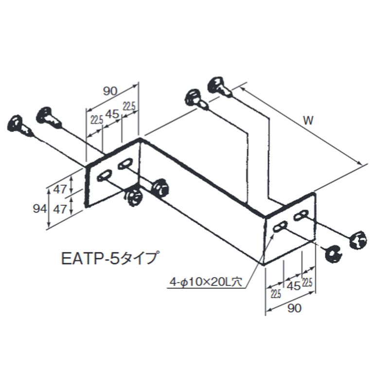 E□TP-5-□ レジューサー(増減金具)