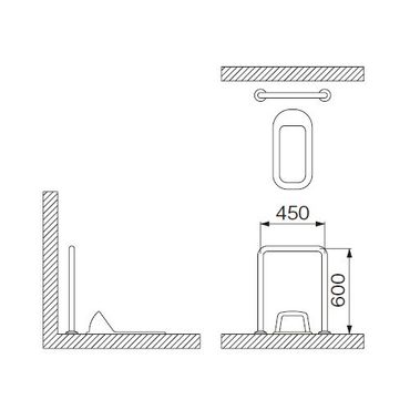 ミヤコ MB120S 和風トイレ手摺