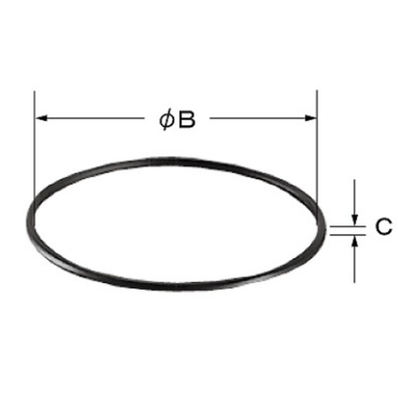 LIXIL 50-697(1P) 大便フラッシュ(Uタイプ)用カバー部Oリングパッキン