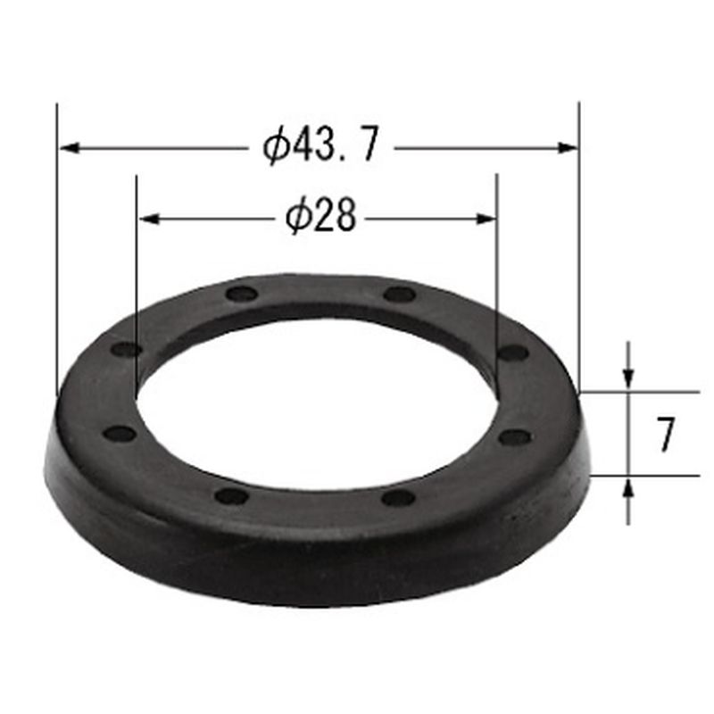 LIXIL 50-56(1P) 大便フラッシュピストン用ワン形パッキン