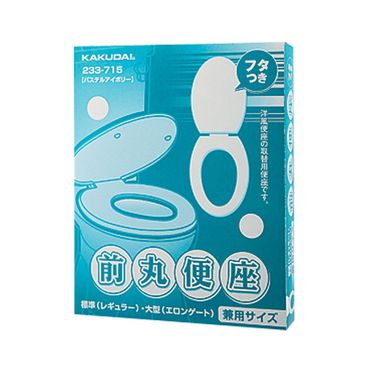 カクダイ 233-716 前丸便座 ホワイト PP
