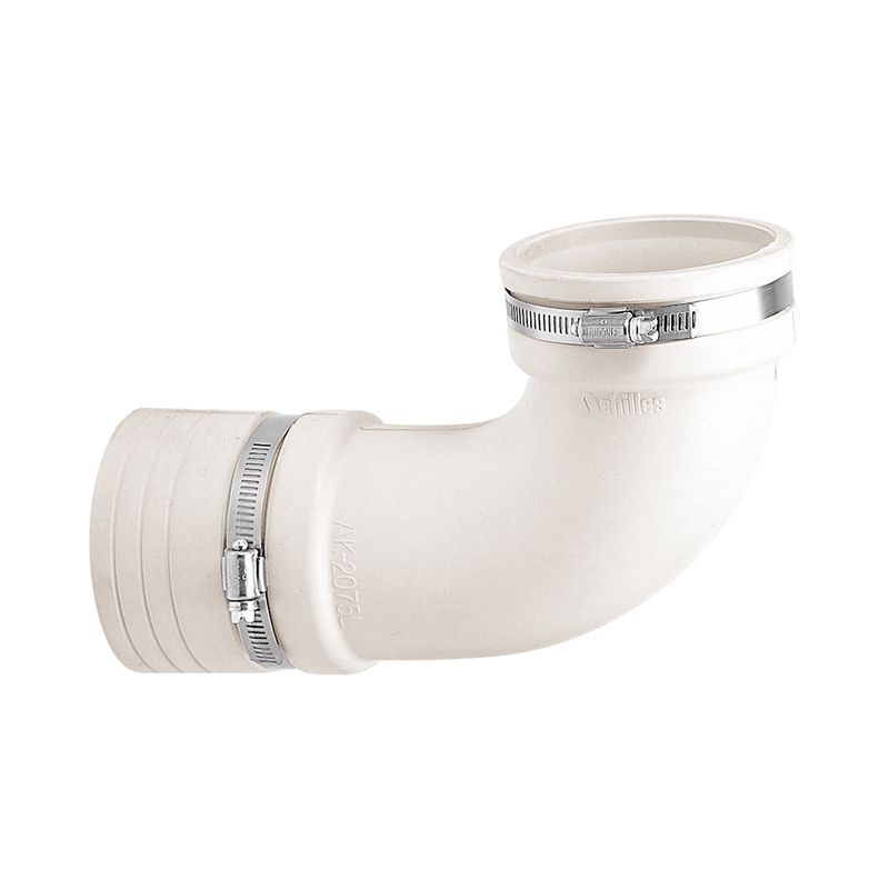 カクダイ 490-820 便器排水用エルボジョイント(フラットタイプ)