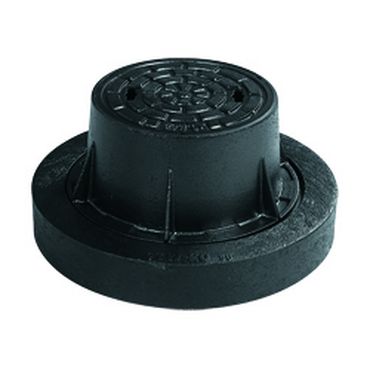 アロン HB-D15 排水設備用鋳鉄製防護蓋 安全荷重50kN (カギ孔パッキン付)