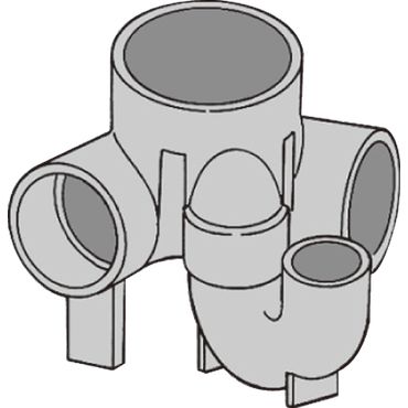 前澤化成工業 マスM-UT-L左100×50P-150