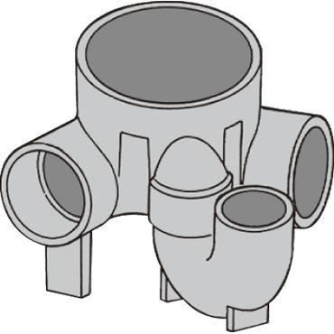 前澤化成工業 マスM-UT-L右100×75P-200
