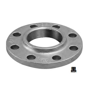 No.67 黒 10Kフランジ ダクタイル製合フランジ