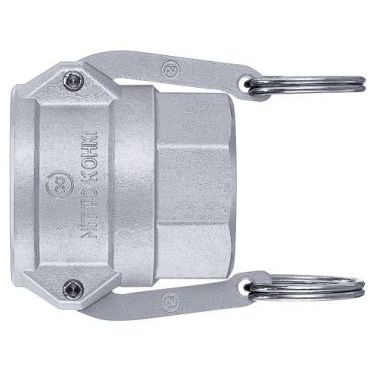 LD-TSF レバーロックカプラ 低圧用 おねじ取付用ソケット アルミ合金
