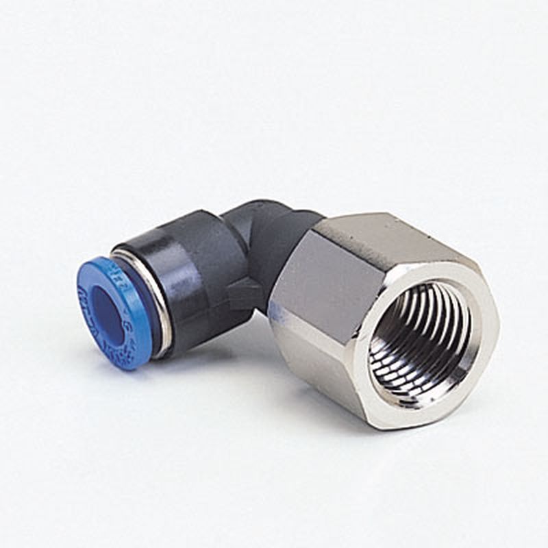 EFL 90°メスエルボ(ミリ) プッシュワンTM Eシリーズ