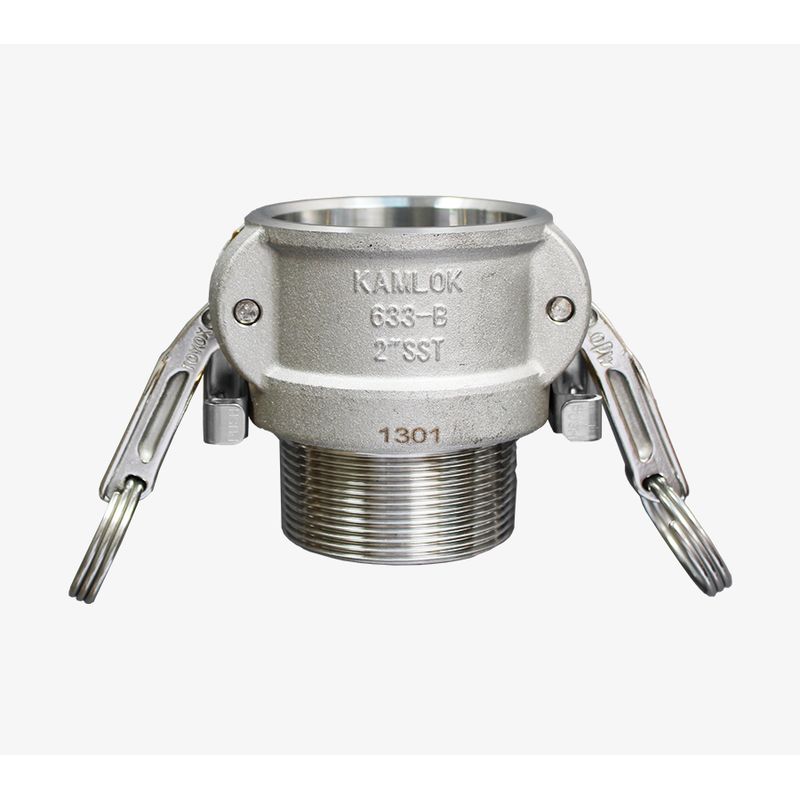 633-BBL-SST カムロックツインロックタイプ オネジ ステンレススチール