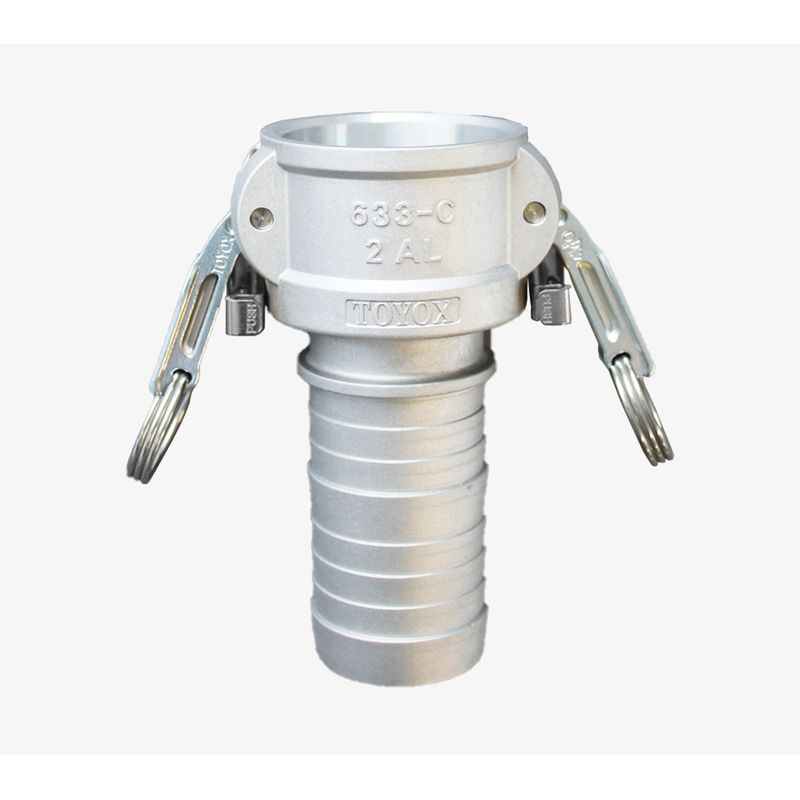 633-CL-AL カムロックツインロックタイプ ホースシャンク アルミ合金