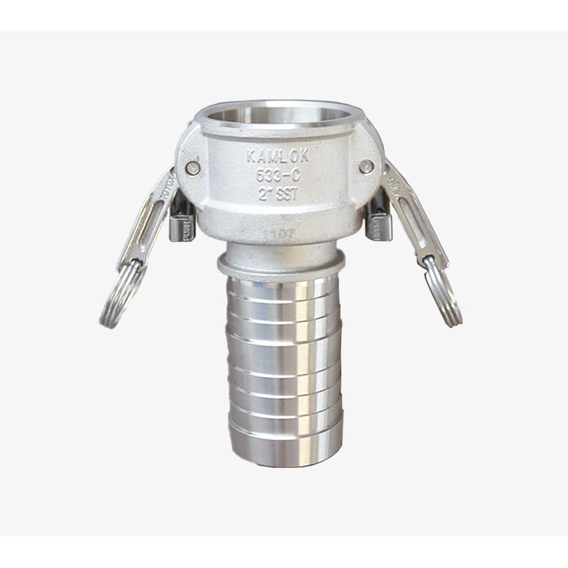 633-CL-SST カムロックツインロックタイプ ホースシャンク ステンレススチール